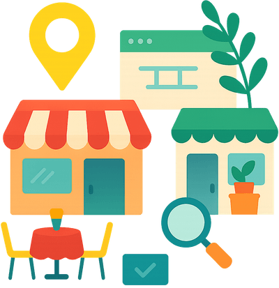 Professional website design for local businesses in Eastern NC - custom storefront development